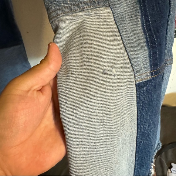 Re/Done Levi's Amina Patchwork Jeans - Picture 10 of 12